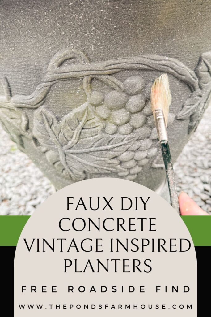 Free Roadside Find Makeover for Vintage Inspired Garden Supplies.  