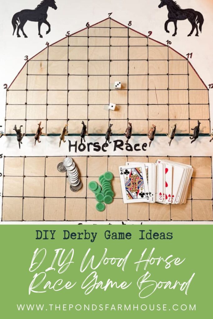 Handmade Kentucky Derby Horse Race Game Tutorial. Fun Party Game for All Ages. Full Instructions.