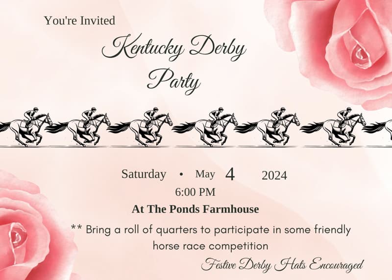 Party Invitation. 