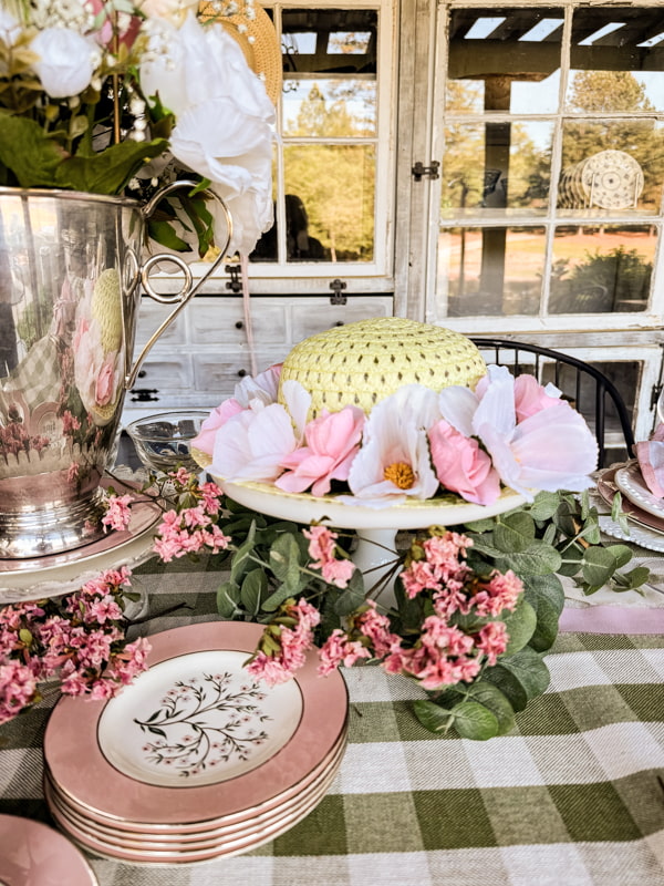 Dollar Tree hat for creative derby day decorations. 