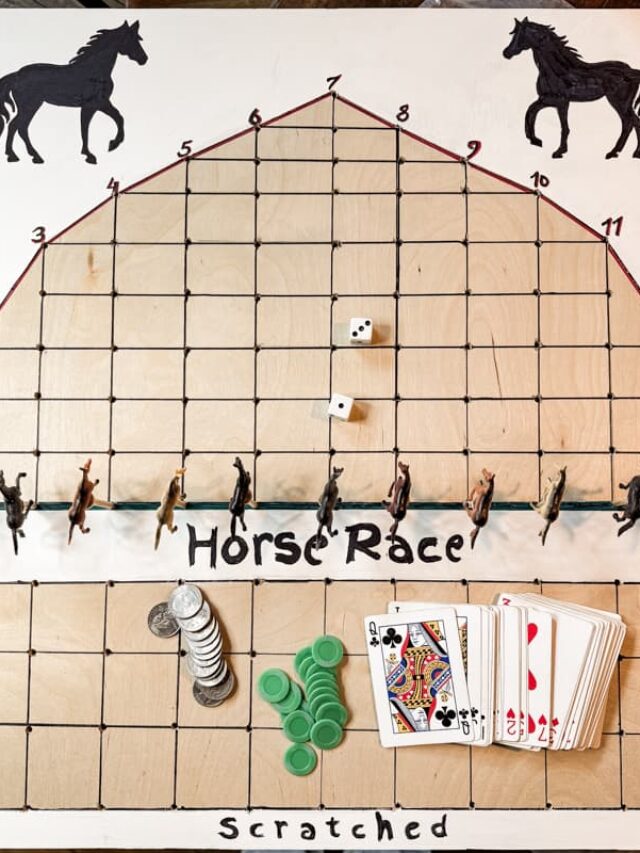 Make Your Own Kentucky Derby Horse Race Game