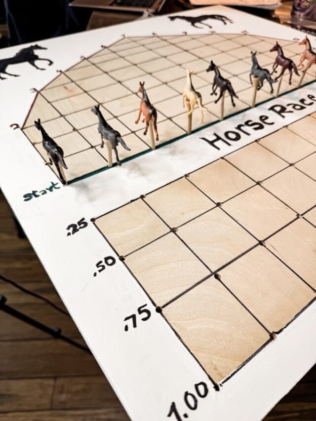 DIY Derby Horse Race Game Board: Fun For All Ages