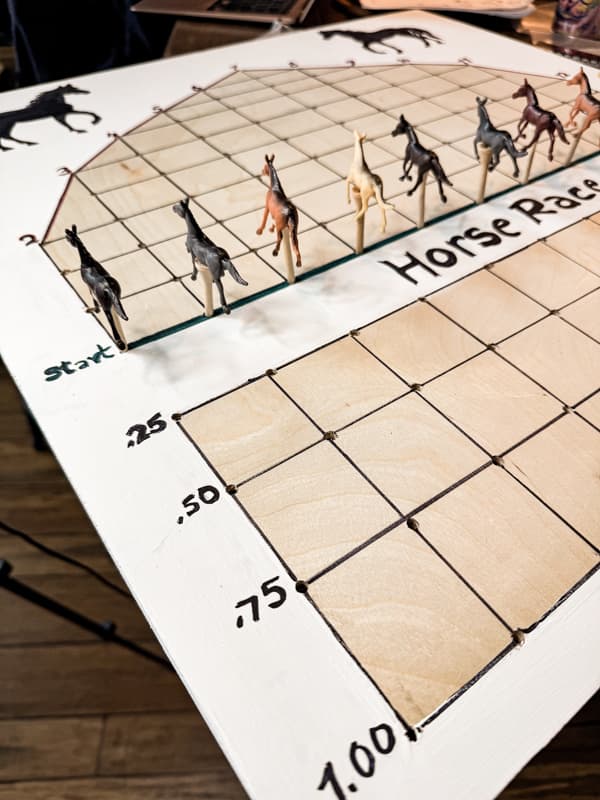 DIY Derby Horse Race Game Tutorial. Fun Party Game for All Ages