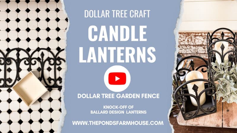 Video for Dollar Tree Craft Candle Lanterns