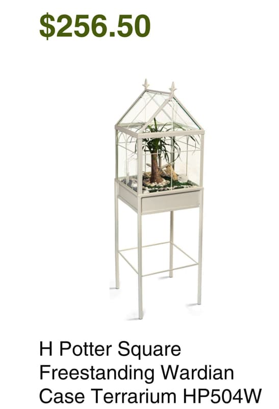 Inspiration standing terrarium