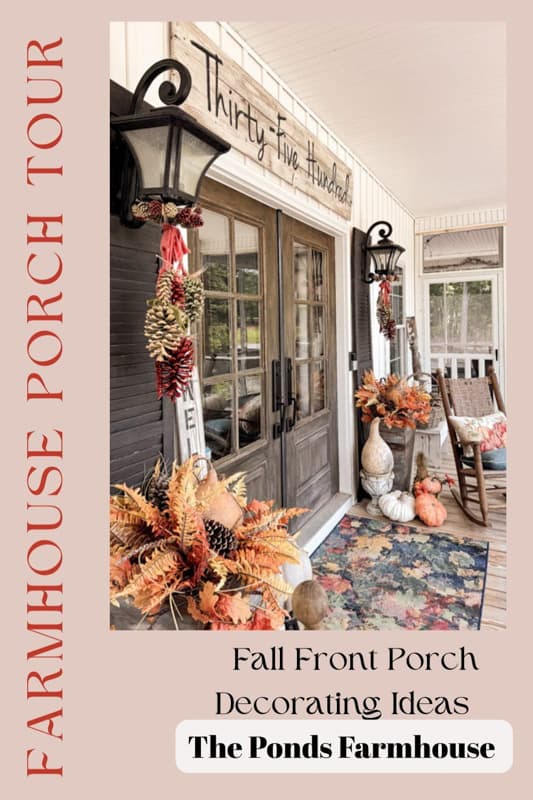 Farmhouse Fall porch tour graphic