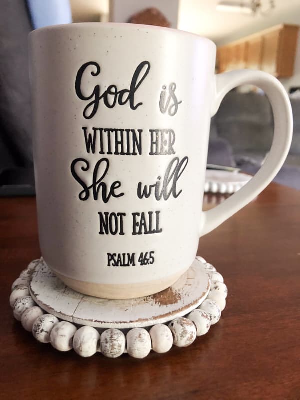 God Is Within Her Coffee Mug