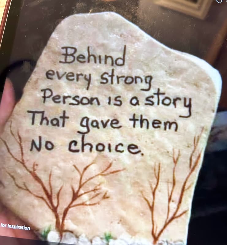 Quote about strength from Patty