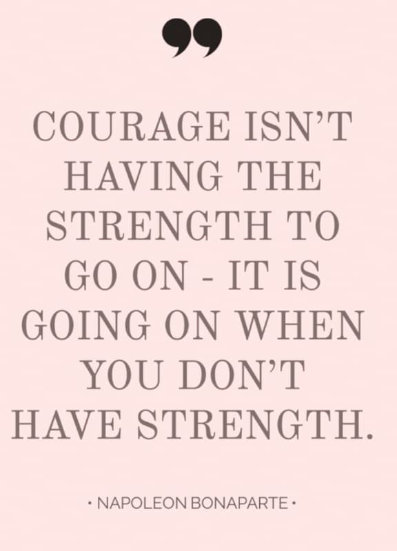 courage quote