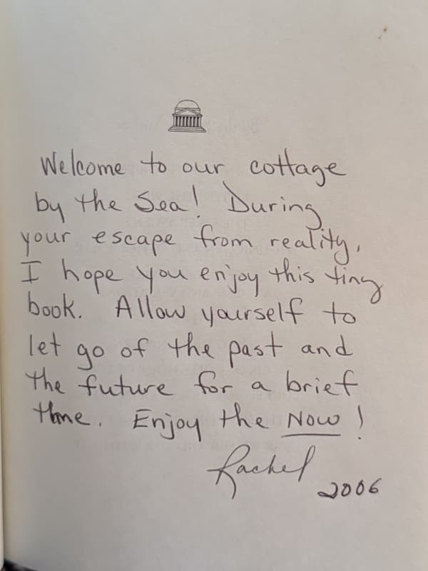 A Gift from the Sea Message