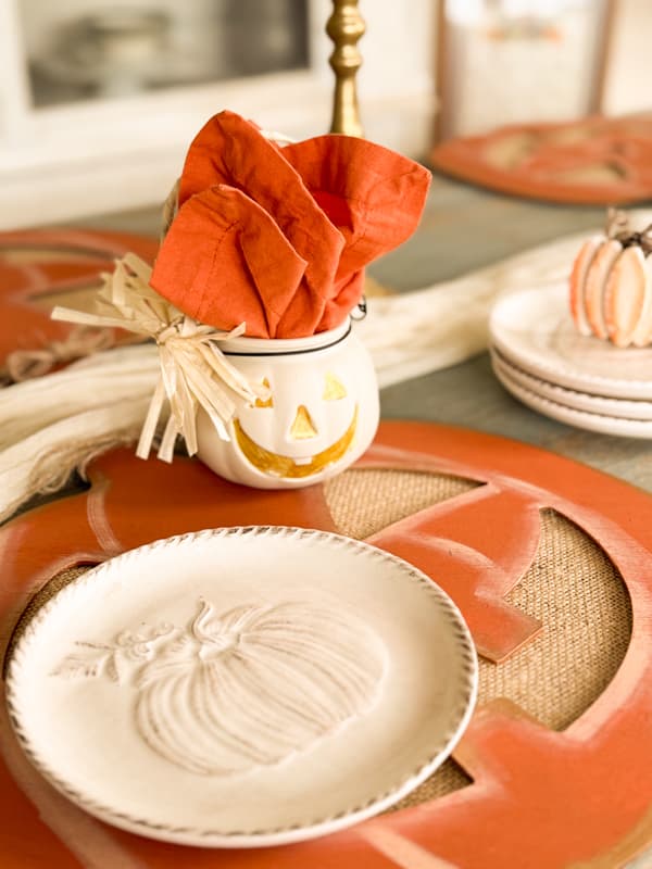 Dollar Tree Candleholders upcycled into napkin holders