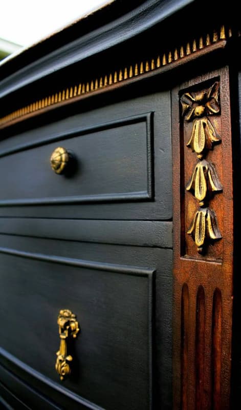 Painted Furniture with Architural details