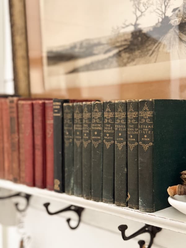 miniature vintage book collection