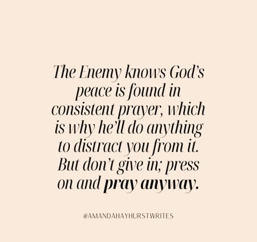 Pray anyway