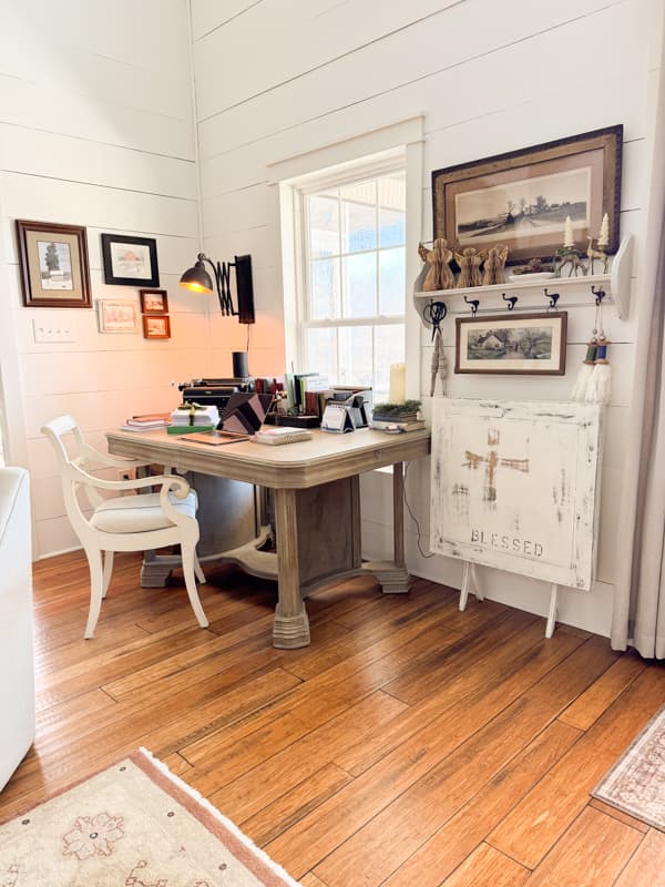 Christmas 2025 office desk.