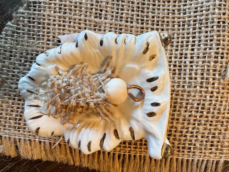 DIY baby Jesus in manger