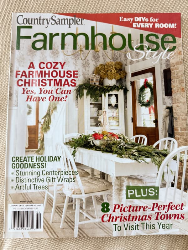 Farmhouse Style Magazine Christmas Feature