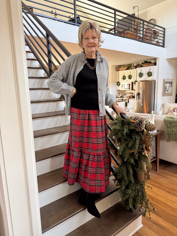 Ralph Lauren inspired Christmas outfit