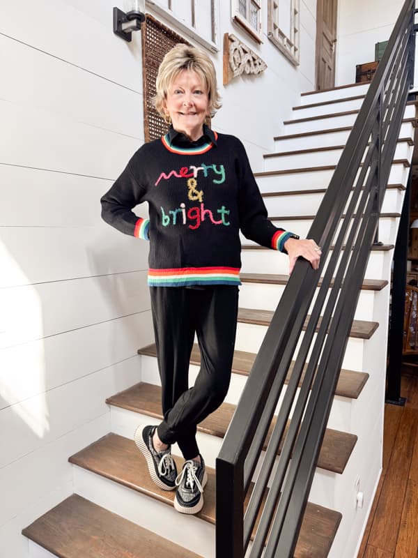 Merry and Bright Christmas sweater
