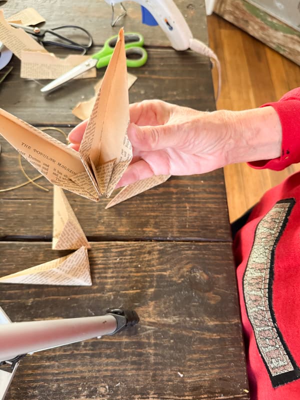 attaching star points from backside