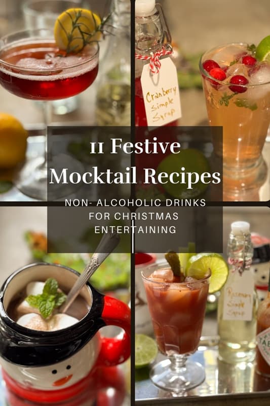 11 festive Mocktail recipes Non-Alcoholic drinks