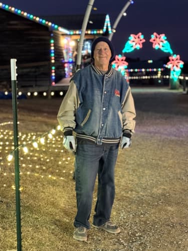 Brad at Denton Farm Park Country Christmas