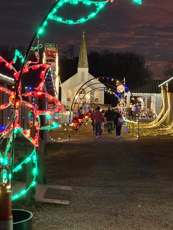 Old Church at Denton Farm Park Country Christmas