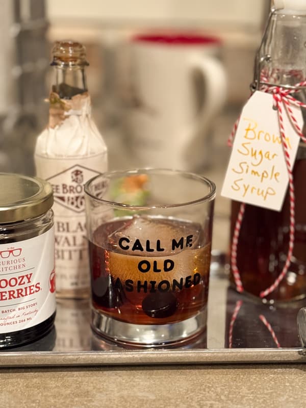 Old fashioned mocktail