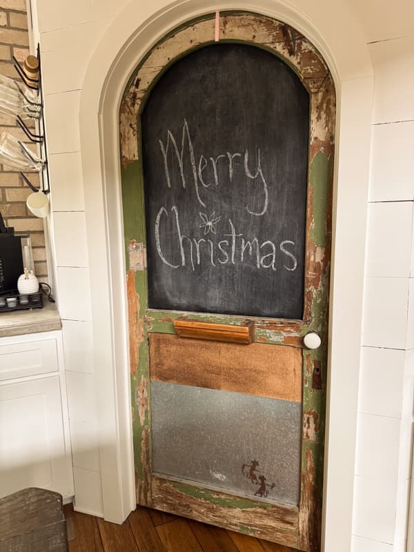 repurposed pantry door