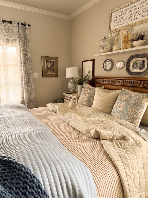 Pottery Barn Style Bedding on Amazon Budget