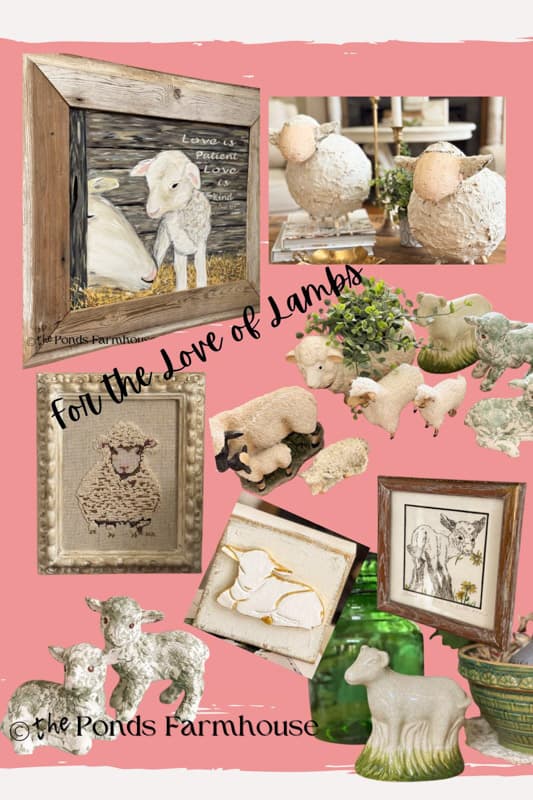 For the love of Lambs - Collecting Lambs
