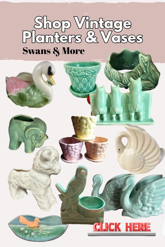 Shop Vintage Planters & Vases