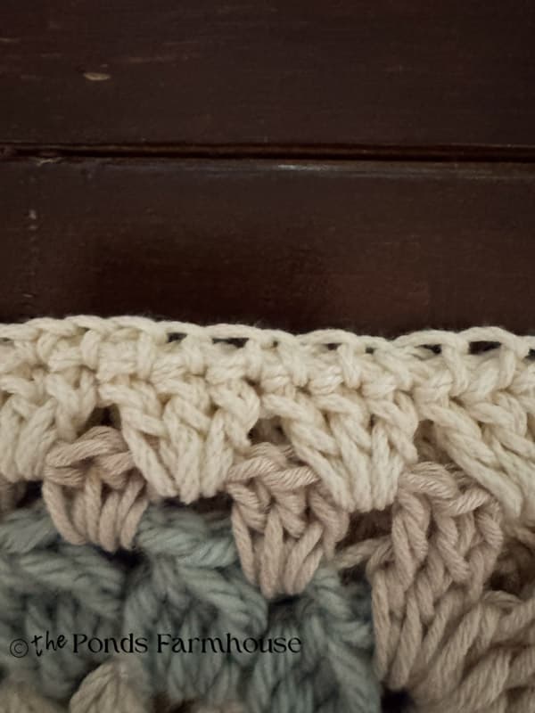 chain stitch to join granny squares