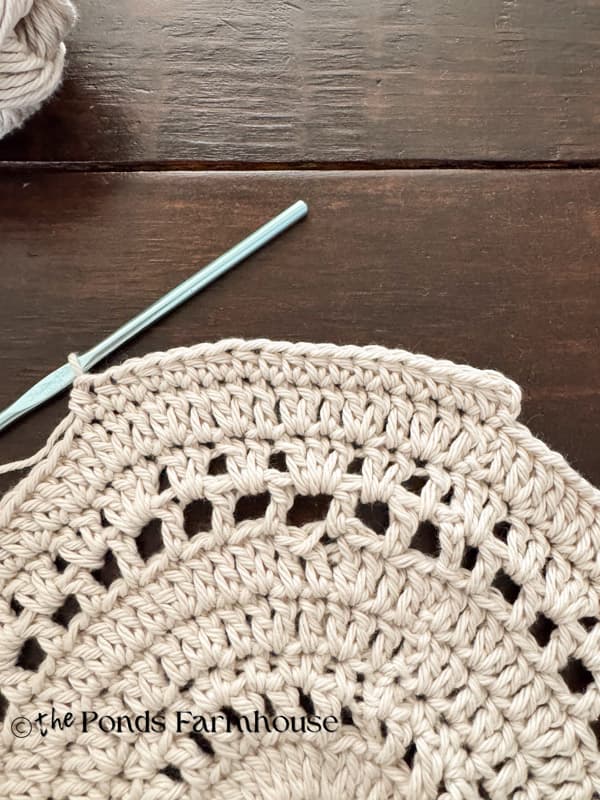 final crochet placemat round hdc