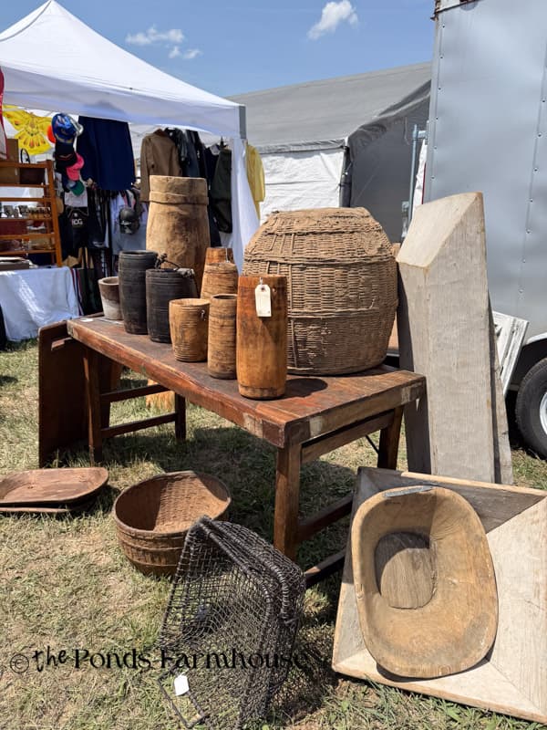 Antique Booth At Liberty Antique Festival 2026