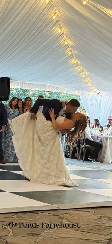 Bride and Groom first dance