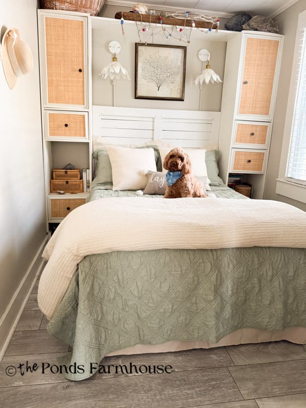 Beach Cottage Bedding Update With LEVTEX Home & Rudy