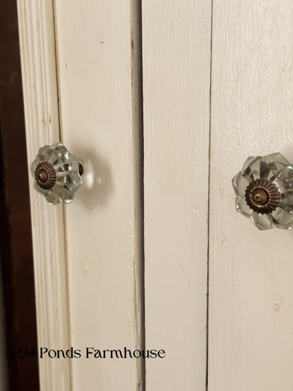 Vintage inspired glass door knobs and drawer pulls