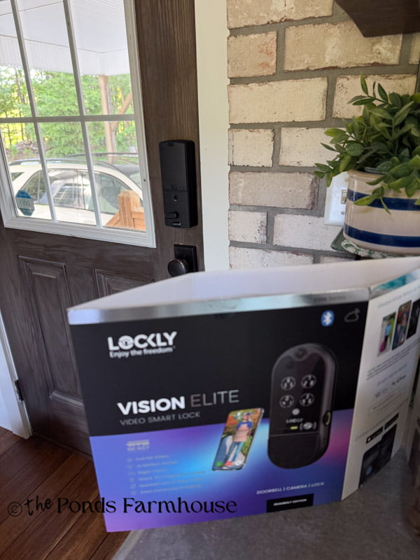 Lockly smart lock installed
