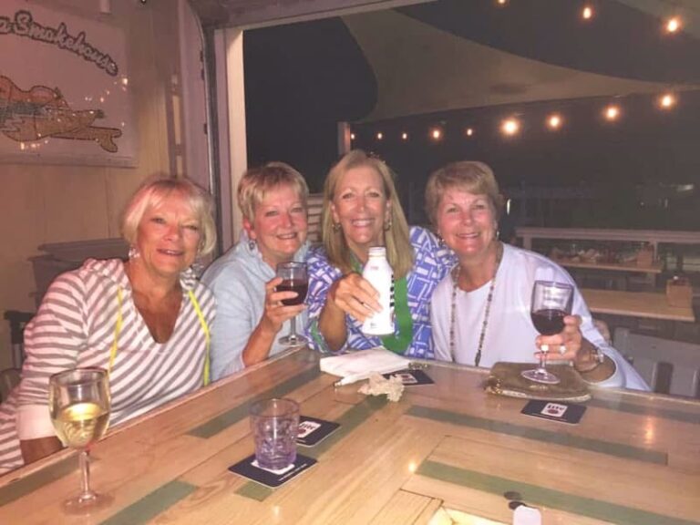 Phyllis, Rachel, Arette & Alice at 1st Girls Weekend 2019