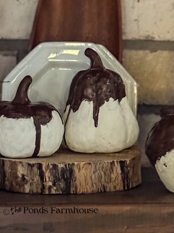 DIY Dollar Tree Pumpkin Makeover: French Farmhouse meets Patisserie style