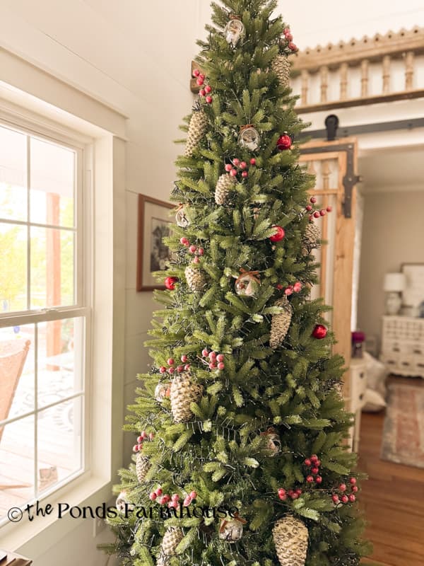 9 foot King of Christmas King Fraser Fir Slim artificial tree unlit
